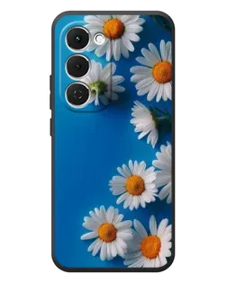 Чехол для TECNO Spark 40 Pro Plus с картинкой «Белоснежные маргаритки»