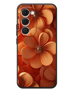 Чехол для TECNO Spark 40 Pro Plus с картинкой «Оранжевый макро цветок»