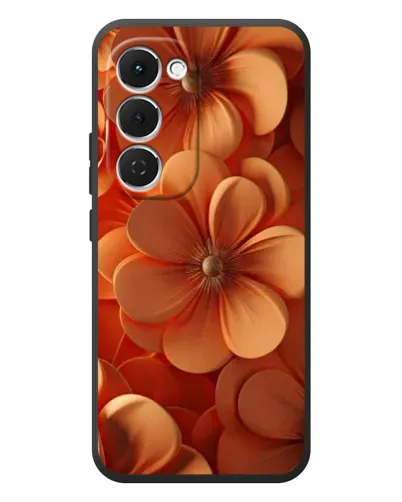 Чехол для TECNO Spark 40 Pro Plus с картинкой «Оранжевый макро цветок» Чехол для TECNO Spark 40 Pro Plus с картинкой «Оранжевый макро цветок»