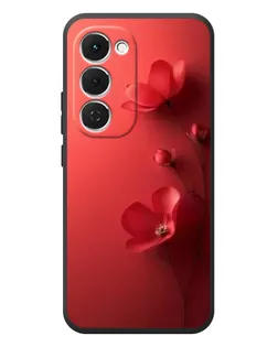 Чехол для TECNO Spark 40 Pro Plus с картинкой «Маковые соцветия»