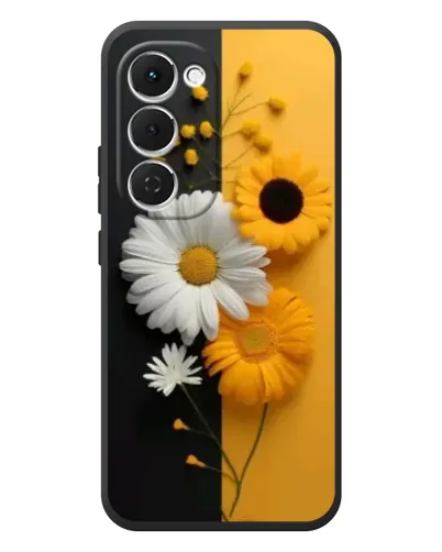 Чехол для TECNO Spark 40 Pro Plus с картинкой «Подсолнух и ромашка» Чехол для TECNO Spark 40 Pro Plus с картинкой «Подсолнух и ромашка»