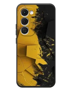 Чехол для TECNO Spark 40 Pro Plus с картинкой «Золотые осколки геометрии»