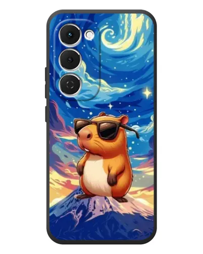 Чехол для TECNO Spark 40 Pro Plus с картинкой «Капибара Ван Гога»