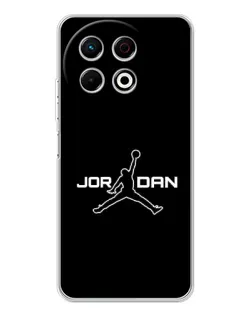 Чехол для TECNO Spark 40 Pro с картинкой «Nike Pink Swirl»