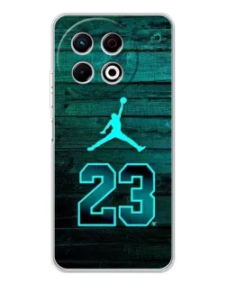 Чохол для TECNO Spark 40 Pro з картинкою «Jordan Cyan 23» Чохол для TECNO Spark 40 Pro з картинкою «Jordan Cyan 23»