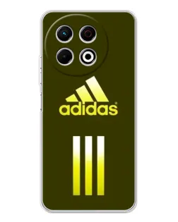 Чехол для TECNO Spark 40 Pro с картинкой «Оливковый градиент Adidas»