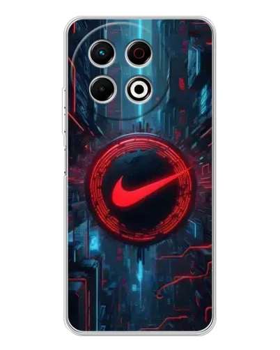 Чехол для TECNO Spark 40 Pro с картинкой «Техногенный стиль Nike» Чехол для TECNO Spark 40 Pro с картинкой «Техногенный стиль Nike»