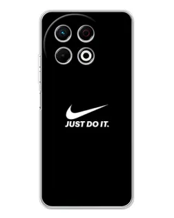 Чехол для TECNO Spark 40 Pro с картинкой «Минимализм от Nike»
