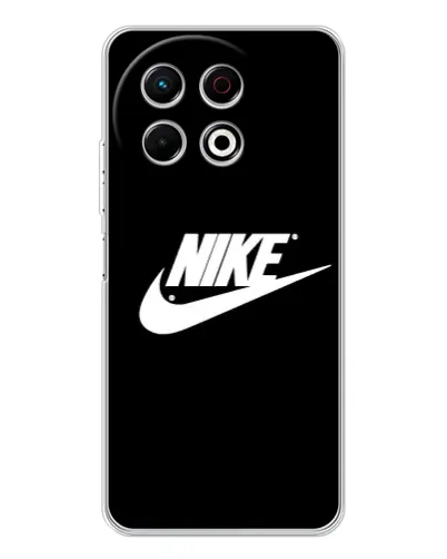 Чехол для TECNO Spark 40 Pro с картинкой «Мазки краски Nike» Чехол для TECNO Spark 40 Pro с картинкой «Мазки краски Nike»