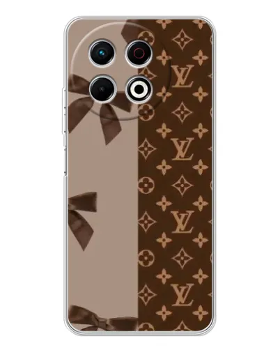 Чехол для TECNO Spark 40 Pro с картинкой «Louis Vuitton — банты» Чехол для TECNO Spark 40 Pro с картинкой «Louis Vuitton — банты»
