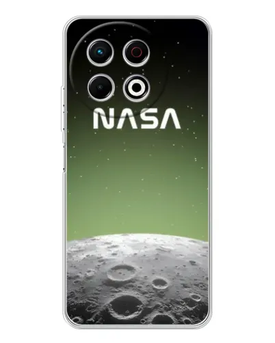 Чехол для TECNO Spark 40 Pro с картинкой «NASA — лунный градиент» Чехол для TECNO Spark 40 Pro с картинкой «NASA — лунный градиент»