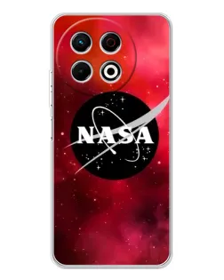 Чехол для TECNO Spark 40 Pro с картинкой «NASA — красная туманность»