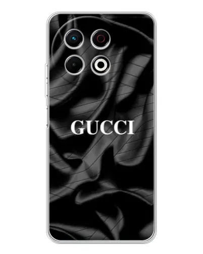 Чехол для TECNO Spark 40 Pro с картинкой «Gucci — шелковые волны» Чехол для TECNO Spark 40 Pro с картинкой «Gucci — шелковые волны»