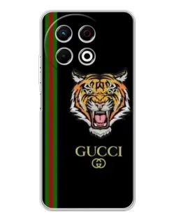 Чехол для TECNO Spark 40 Pro с картинкой «Тигр Gucci» Чехол для TECNO Spark 40 Pro с картинкой «Тигр Gucci»