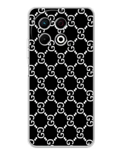 Чехол для TECNO Spark 40 Pro с картинкой «Gucci — сетчатый паттерн» Чехол для TECNO Spark 40 Pro с картинкой «Gucci — сетчатый паттерн»