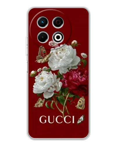 Чехол для TECNO Spark 40 Pro с картинкой «Gucci — сад» Чехол для TECNO Spark 40 Pro с картинкой «Gucci — сад»