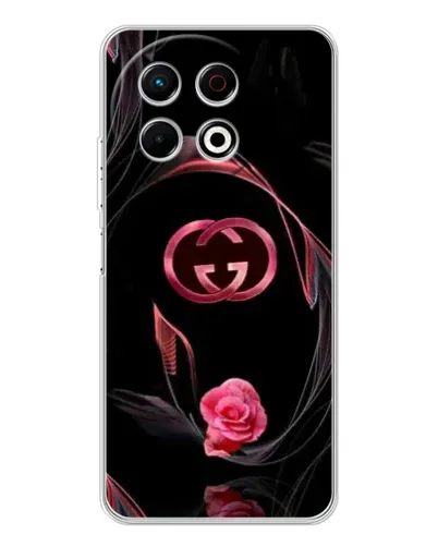 Чехол для TECNO Spark 40 Pro с картинкой «Gucci — неоновая роза» Чехол для TECNO Spark 40 Pro с картинкой «Gucci — неоновая роза»