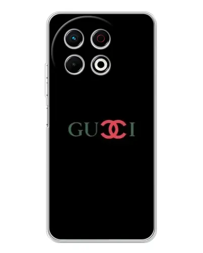 Чехол для TECNO Spark 40 Pro с картинкой «Gucci — красный градиент» Чехол для TECNO Spark 40 Pro с картинкой «Gucci — красный градиент»