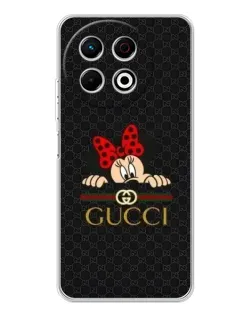 Чехол для TECNO Spark 40 Pro с картинкой «Минни Маус Gucci — черный» Чехол для TECNO Spark 40 Pro с картинкой «Минни Маус Gucci — черный»