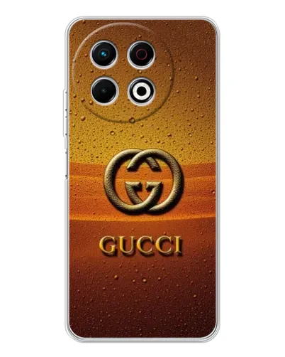 Чехол для TECNO Spark 40 Pro с картинкой «Gucci — солнечный градиент» Чехол для TECNO Spark 40 Pro с картинкой «Gucci — солнечный градиент»