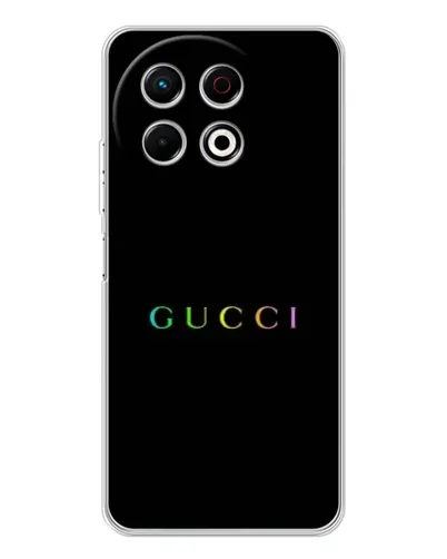 Чехол для TECNO Spark 40 Pro с картинкой «Gucci — неоновый минимализм» Чехол для TECNO Spark 40 Pro с картинкой «Gucci — неоновый минимализм»