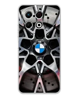 Чохол для TECNO Spark 40 Pro з картинкою «BMW — деталь диска» Чохол для TECNO Spark 40 Pro з картинкою «BMW — деталь диска»