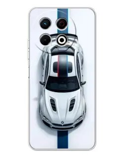 Чохол для TECNO Spark 40 Pro з картинкою «Вид зверху — BMW M»