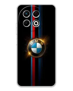 Чохол для TECNO Spark 40 Pro з картинкою «BMW M-Power неон»