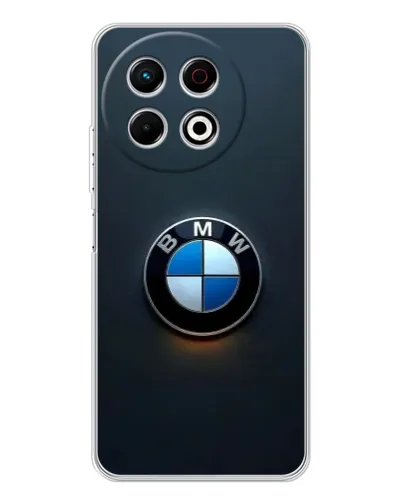 Чехол для TECNO Spark 40 Pro с картинкой «Логотип BMW — минимализм» Чехол для TECNO Spark 40 Pro с картинкой «Логотип BMW — минимализм»