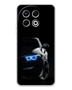 Чохол для TECNO Spark 40 Pro з картинкою «BMW — нічний погляд»