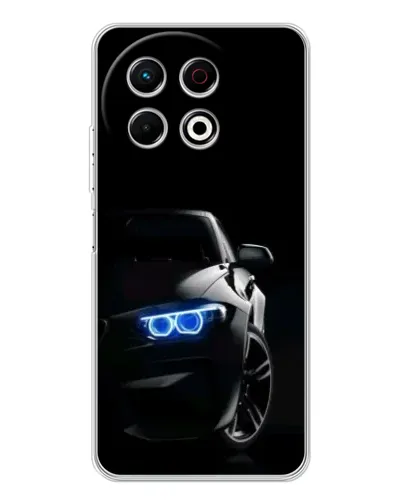 Чехол для TECNO Spark 40 Pro с картинкой «BMW — ночной взгляд» Чехол для TECNO Spark 40 Pro с картинкой «BMW — ночной взгляд»