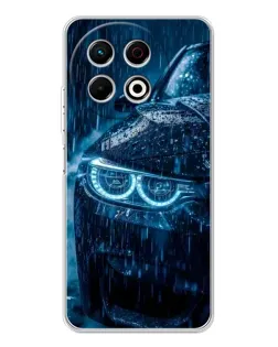 Чохол для TECNO Spark 40 Pro з картинкою «BMW під дощем»