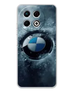 Чохол для TECNO Spark 40 Pro з картинкою «Логотип BMW — лід»