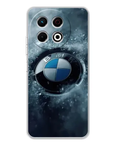 Чехол для TECNO Spark 40 Pro с картинкой «Логотип BMW — лед» Чехол для TECNO Spark 40 Pro с картинкой «Логотип BMW — лед»