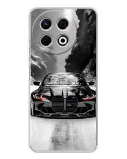 Чохол для TECNO Spark 40 Pro з картинкою «BMW — акварельний дрифт»