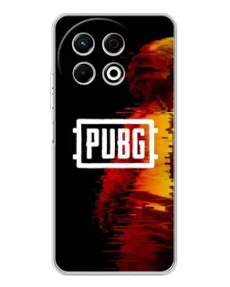 Чехол для TECNO Spark 40 Pro с картинкой «Яркий логотип PUBG»
