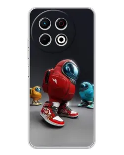 Чехол для TECNO Spark 40 Pro с картинкой «Among Us — 3D стиль» Чехол для TECNO Spark 40 Pro с картинкой «Among Us — 3D стиль»