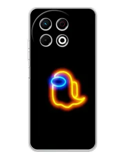 Чехол для TECNO Spark 40 Pro с картинкой «Among Us неоновое сияние» Чехол для TECNO Spark 40 Pro с картинкой «Among Us неоновое сияние»