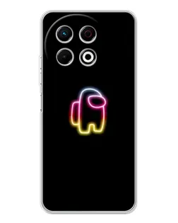 Чехол для TECNO Spark 40 Pro с картинкой «Among Us градиент»