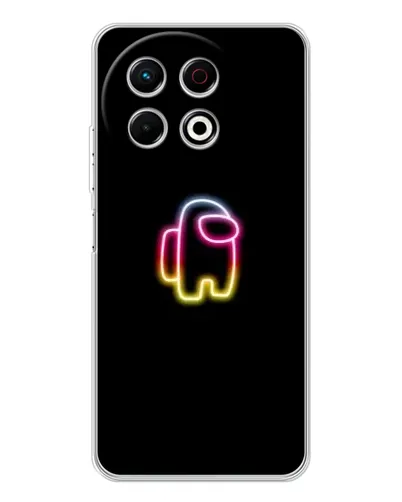 Чехол для TECNO Spark 40 Pro с картинкой «Among Us градиент» Чехол для TECNO Spark 40 Pro с картинкой «Among Us градиент»
