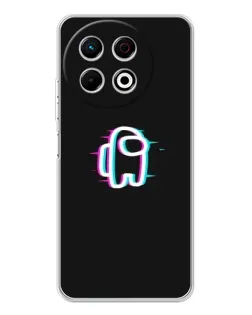 Чехол для TECNO Spark 40 Pro с картинкой «Among Us неон»