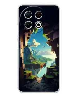 Чохол для TECNO Spark 40 Pro з картинкою «Вид з печери»