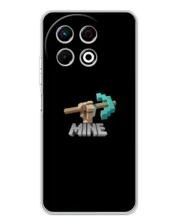 Чохол для TECNO Spark 40 Pro з картинкою «Алмазне кайло»