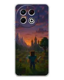 Чохол для TECNO Spark 40 Pro з картинкою «Стів біля вежі»