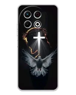 Чехол для TECNO Spark 40 Pro с картинкой «Голубь и Свет» Чехол для TECNO Spark 40 Pro с картинкой «Голубь и Свет»