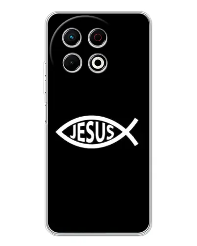Чехол для TECNO Spark 40 Pro с картинкой «Классический Jesus»