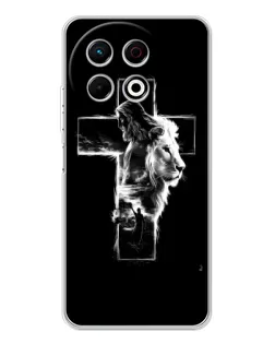 Чехол для TECNO Spark 40 Pro с картинкой «Сияющий крест Jesus» Чехол для TECNO Spark 40 Pro с картинкой «Сияющий крест Jesus»