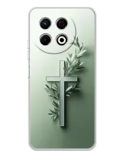 Чехол для TECNO Spark 40 Pro с картинкой «Оливковая ветвь» Чехол для TECNO Spark 40 Pro с картинкой «Оливковая ветвь»