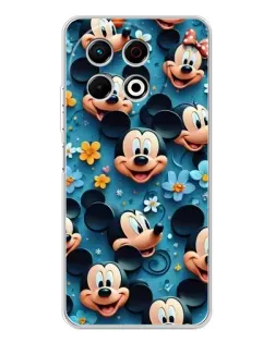 Чехол для TECNO Spark 40 Pro с картинкой «Паттерн Микки и Минни» Чехол для TECNO Spark 40 Pro с картинкой «Паттерн Микки и Минни»