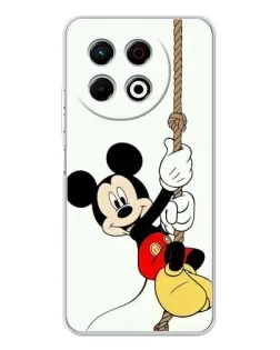 Чехол для TECNO Spark 40 Pro с картинкой «Mickey на канате» Чехол для TECNO Spark 40 Pro с картинкой «Mickey на канате»